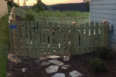 Arched Spaced Picket